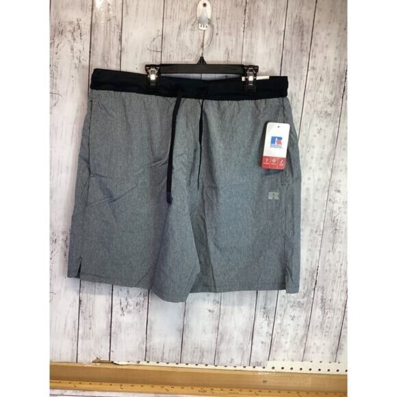 cowgirl argyle boho coy grandpa dad Russell Athletic Men's Shorts Size XL - Picture 2 of 7